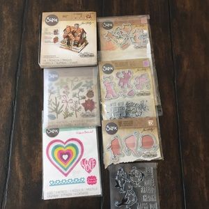 Sizzix assorted Stamps & Dies